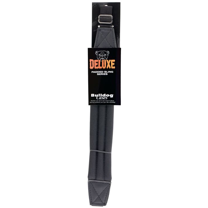 Bulldog BD810 DeluxeRifle Sling Black Nylon 1" Wide Padded Design
