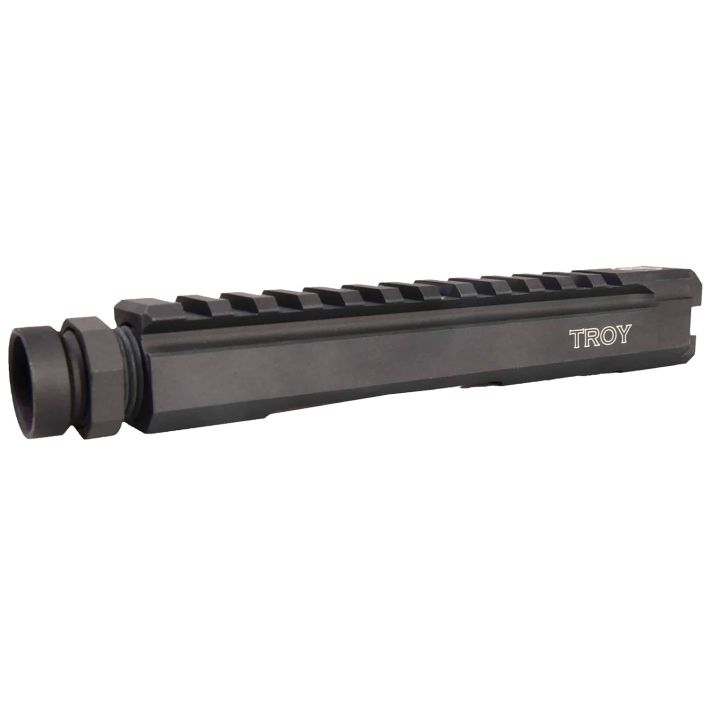 Troy Ind SRAIAK1T0BT00 Top RailAK-47 Black Hardcoat Anodized Aluminum Rifle Ambidextrous
