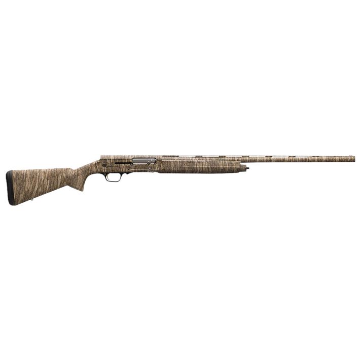 Browning 0118252004 A512 Gauge 28" Barrel 3.5" 4+1, Full Coverage Mossy Oak Bottomland, Textured Synthetic Stock With Closed Radius Pistol Grip