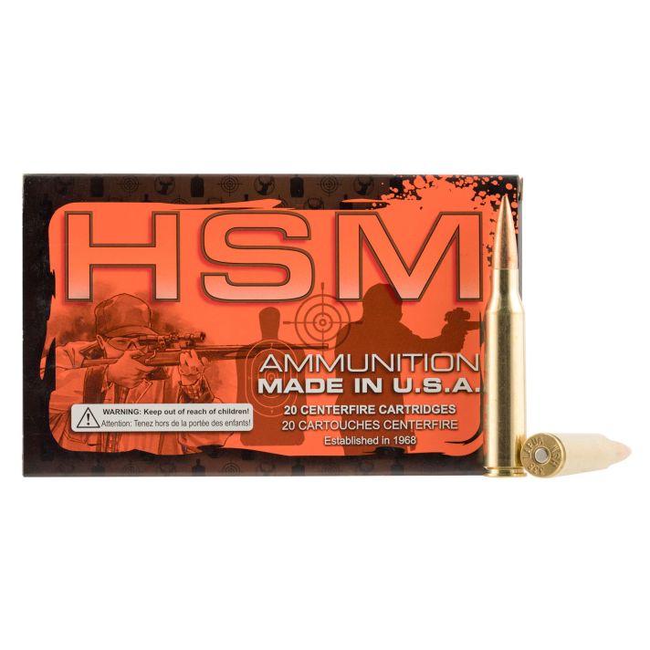 HSM 338LAPUA3N68 Match338 Lapua Mag 300 gr Sierra MatchKing BTHP 20 Per Box/ 20 Case