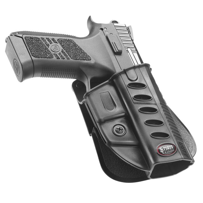 Fobus P07 Passive Retention Evolution OWB Black Polymer Paddle Fits CZ P-09 Fits CZ P-07 Duty Right Hand