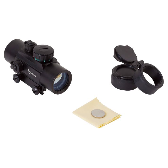 Firefield FF26008 AgilityMatte Black 1x 30 mm 1 MOA/5 MOARed/Green Dot Multi Reticle