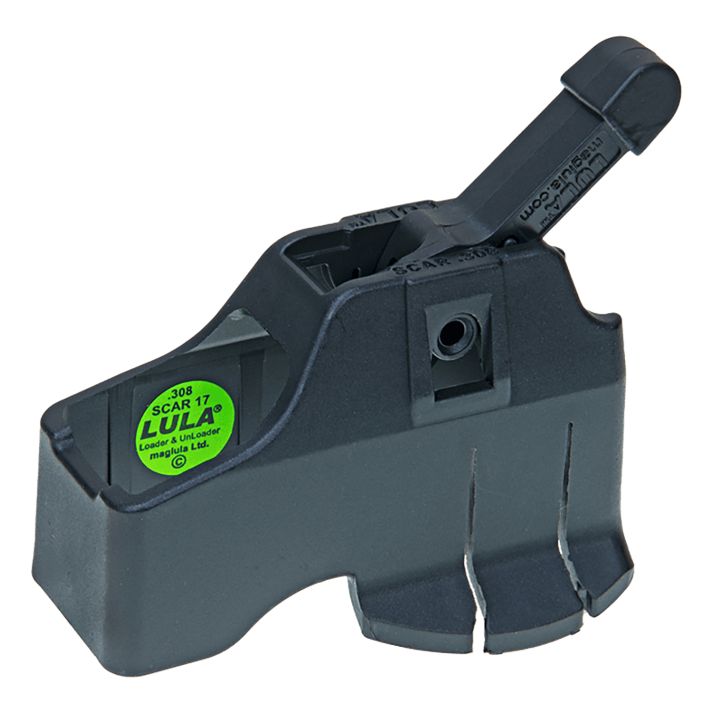 Maglula LU24B LULA Loader & Unloader Made of Polymer with Black Finish for 308 Win, 7.62x51mm NATO FN SCAR17, SCAR H