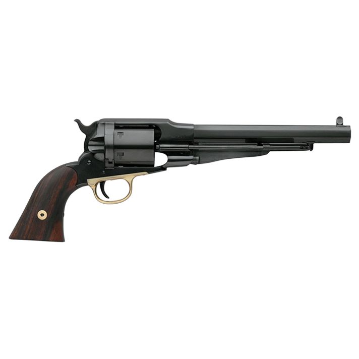 Taylors & Company 550758 1858 Remington Conversion 45 Colt (LC) Caliber with 8" Barrel, 6rd Capacity Cylinder, Overall Blued Finish Steel & Walnut Grip