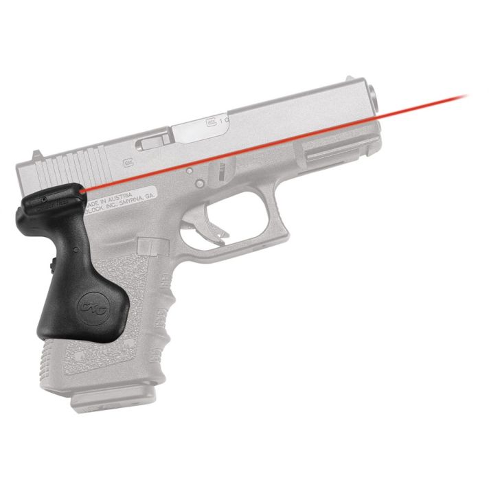 Crimson Trace 0169101 LG-639 LasergripsBlack Red Laser Glock Gen 3/4/5 Compact