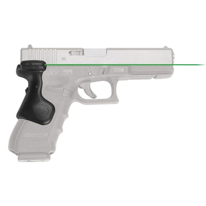 Crimson Trace 0167301 LG-637G Green LasergripsBlack Glock Gen 3/4/5 Full Size