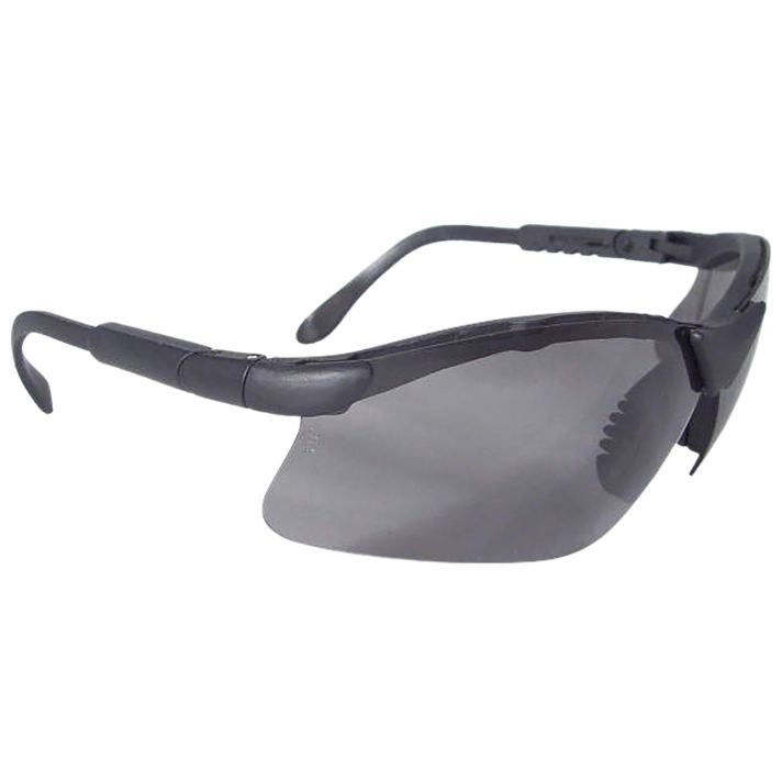 Radians RV0120CS Revelation Glasses Adult Smoke Gray Lens Anti-Fog Black Frame