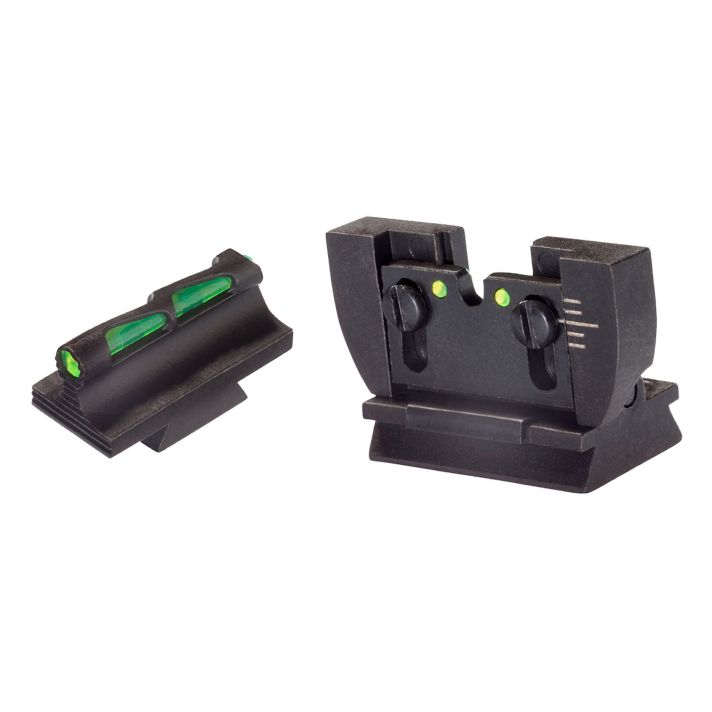 HiViz RG1022 Ruger 10/22 Rifle Interchangeable Sight Set LiteWave Black Front and Rear