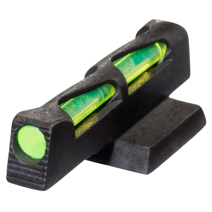 HiViz NVLW01 LiteWave Front Sight for Novak 1911 Green Fiber Optic