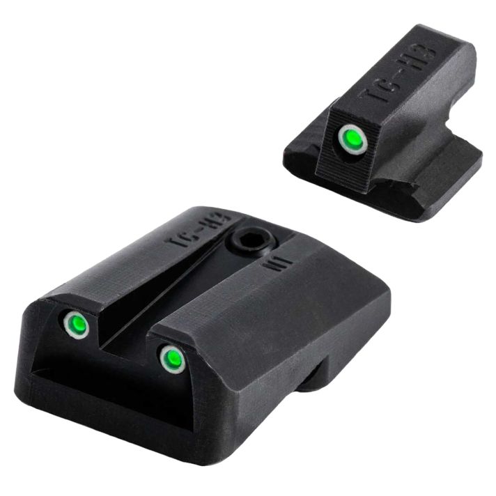 TruGlo TG231N1 TritiumBlack | Green Tritium Front Sight Green Tritium Rear Sight
