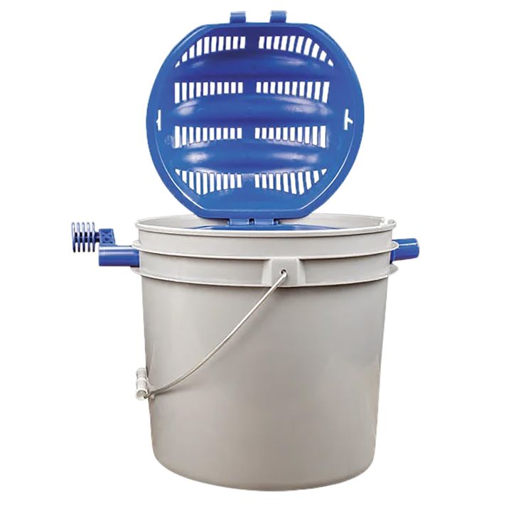 Frankford Arsenal 507565 Quick-N-Ez Rotary Sifter Kit 3.5 Gallon Gray Plastic