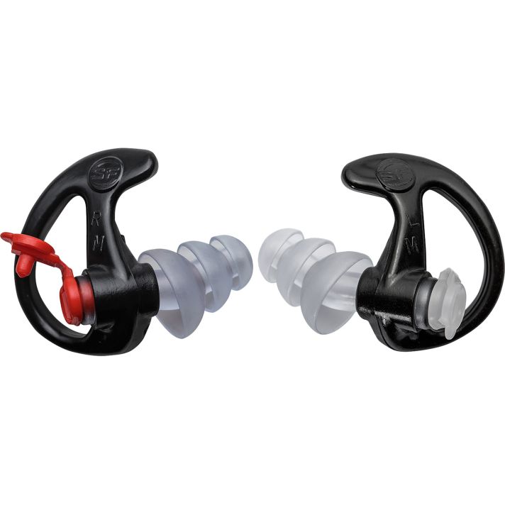 SureFire EP4BKMPR EP4 Sonic Defenders Plus Polymer 24 dB Flanged Black Medium Adult 1 Pair