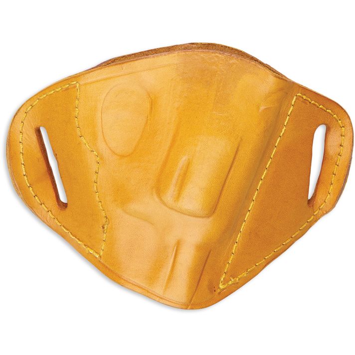Bulldog MLTRS MoldedOWB Tan Leather Belt Slide Fits S&W J Frame Fits 2-4" Barrel Right Hand