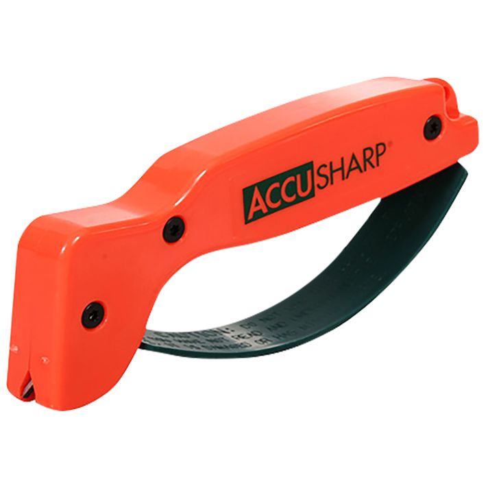 AccuSharp 014C SharpenerHand Held Tungsten Carbide Sharpener Orange