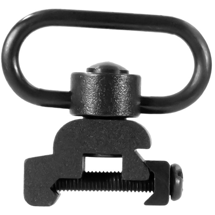 Aim Sports MT030 Sling Rail MountBlack Anodized 1.41" Quick Detach w/Push Button Aluminum Picatinny/Weaver