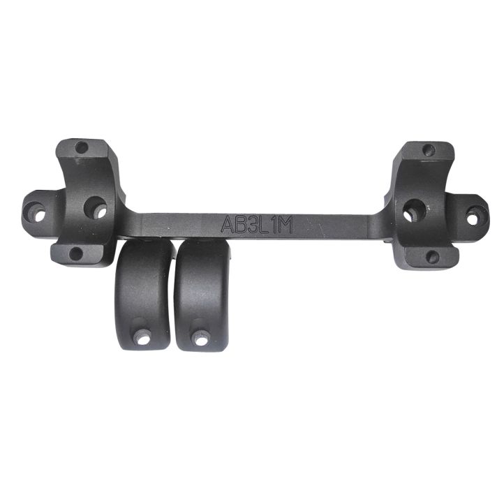 DNZ AB3L1M Game Reaper-Browning Scope Mount/Ring Combo Matte Black 1"