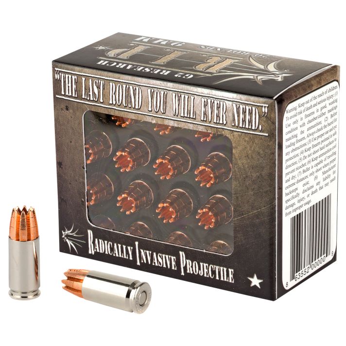 G2 Research G00000 R.I.P9mmLuger 92gr Fracturing Hollow Point 20 Per Box/25 Case