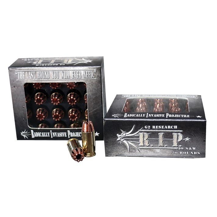 G2 Research G00003 R.I.P40S&W 115gr Fracturing Hollow Point 20 Per Box/25 Case