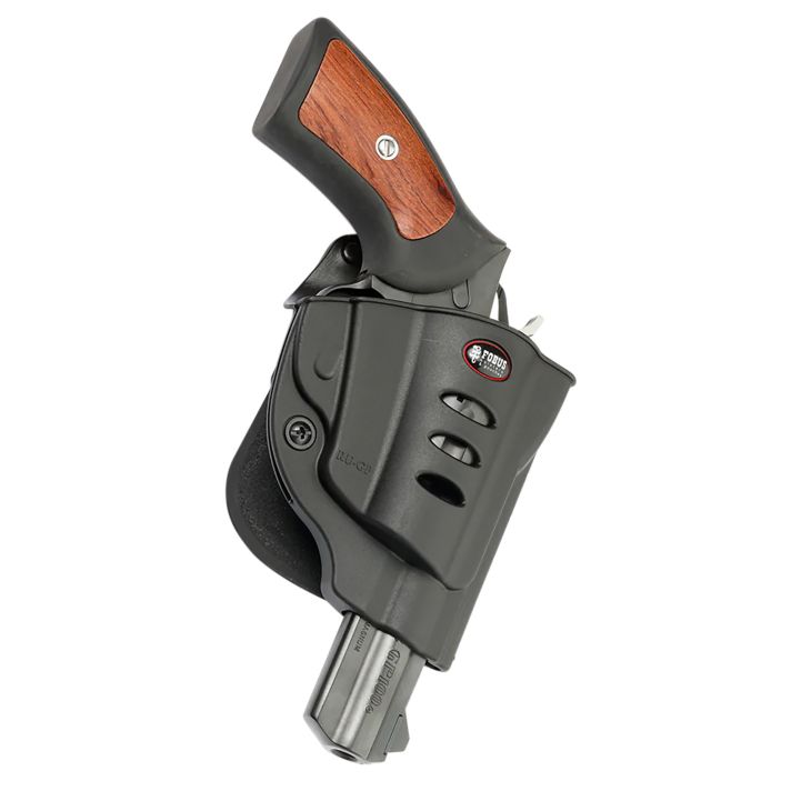 Fobus RUGPRP Passive Retention Evolution OWB Black Polymer Roto Paddle Fits Ruger GP100 Right Hand