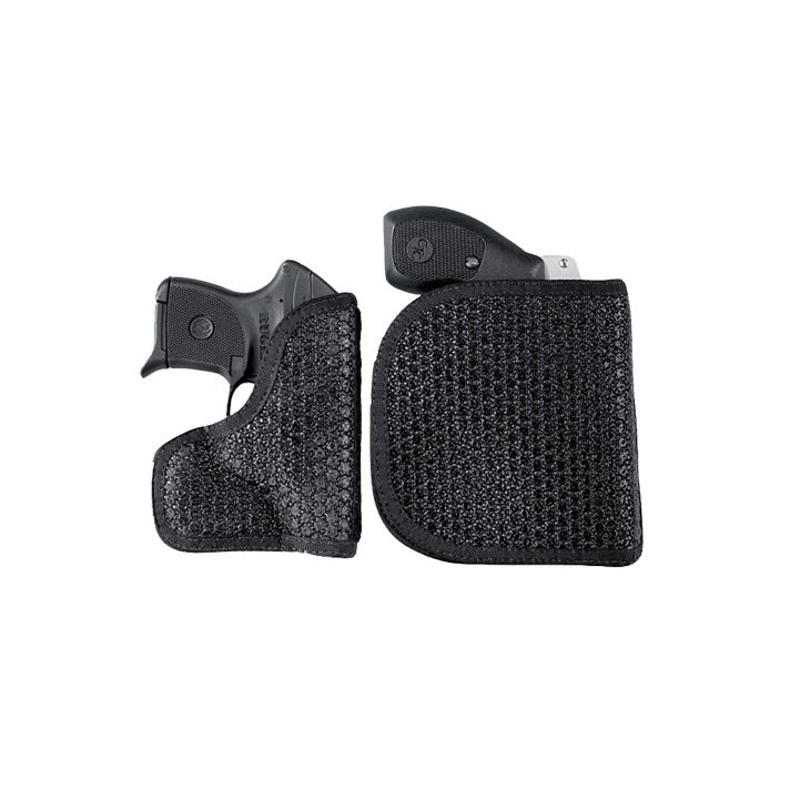 DeSantis Gunhide M44BJP6Z0 Super FlyPocket Black Rubberized Fabric Fits Colt Mustang Ambidextrous