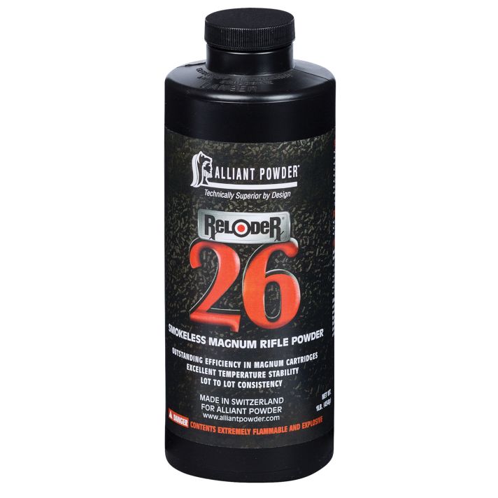 Alliant Powder RELODER26 Rifle Powder Reloder 26 Rifle Multi-Caliber Magnum 1 lb