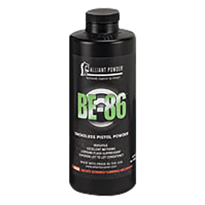 Alliant Powder BE86 Pistol Powder BE-86 Pistol Multi-Caliber 1 lb