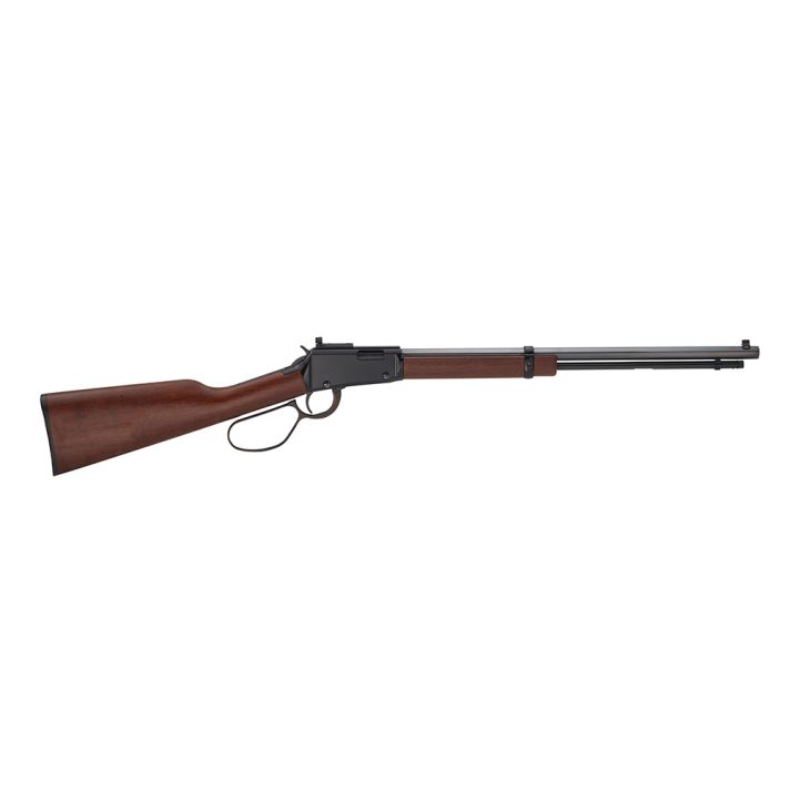 Henry H001TLP Small Game Carbine 22 Short, 22 Long or 22 LR Caliber with 12 LR/16 Short Capacity, 17" Barrel, Black Metal Finish & American Walnut Stock Right Hand (Full Size)