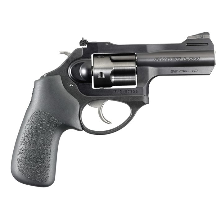 Ruger 5431 LCRxSmall Frame 38 Special +P 5rd 3" Matte Black Steel Barrel, Black PVD Cylinder, Matte Black Aluminum Frame, Hogue Tamer Monogrip, Transfer Bar Safety, Exposed Hammer