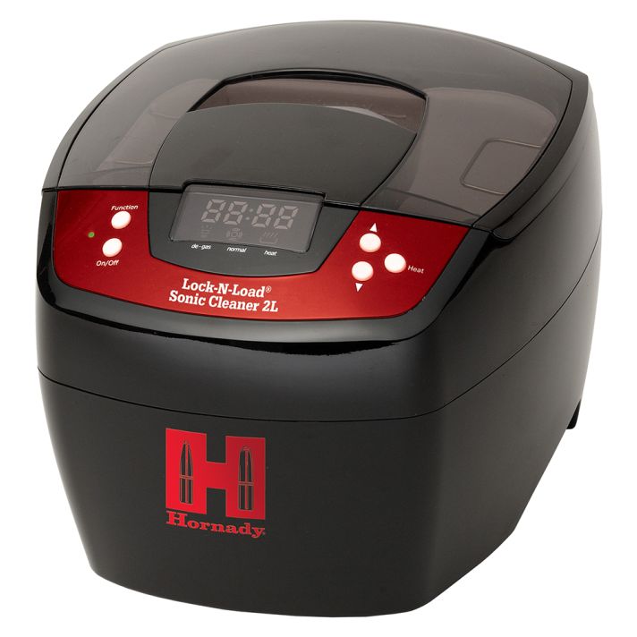 Hornady 043320 Lock-N-Load Sonic Cleaner 2L Black Multi Caliber