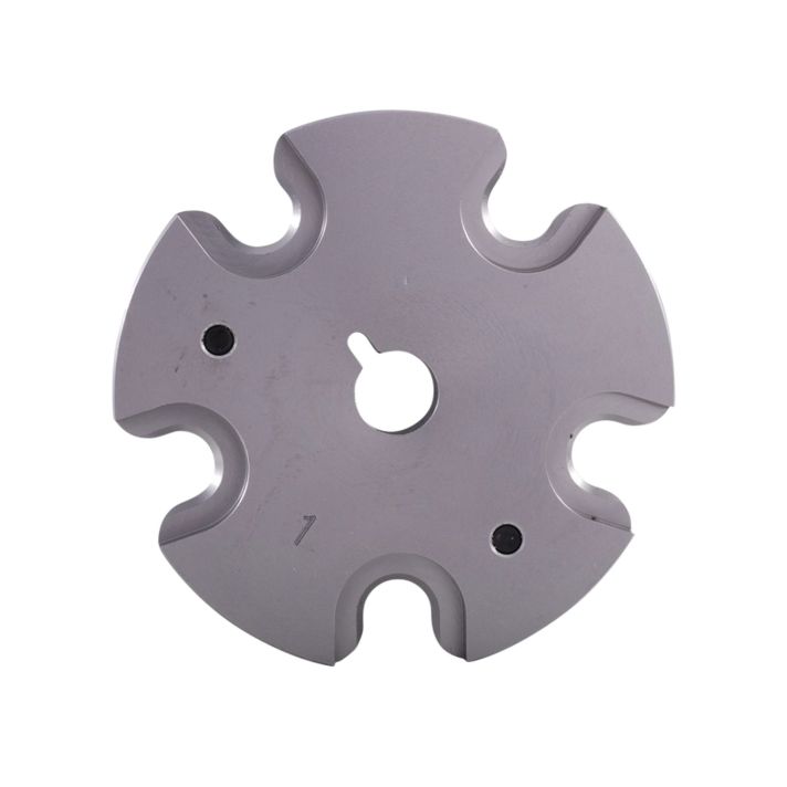 Hornady 392606 Lock-N-Load Shell Plate #6 Silver 6mm PPC Steel