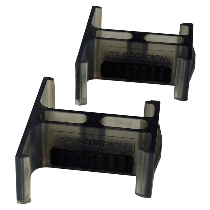 CZ-USA 19888 Mag Coupler30rd Compatible w/ CZ Scorpion Magazines Smoke Plastic