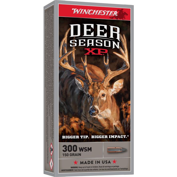 Winchester Ammo X300SDS Deer Season XP300WSM 150gr Extreme Point 20 Per Box/10 Case