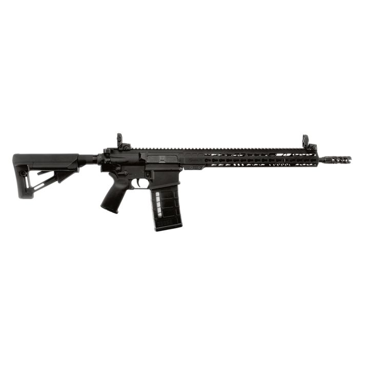 ArmaLite AR10TAC16 AR-10 Tactical 308 Win25+1 16" Barrel, Black, Magpul STR Collapsible Stock, Magpul MBUS Front & Rear Sights, Flash Suppressor, Optics Ready