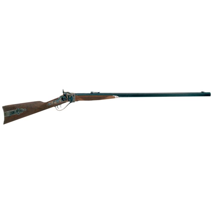 Taylors & Company 220012 1874 Down Under 45-70 Gov Caliber with 1rd Capacity, 32" Blued Barrel, Color Case Hardened Metal Finish & Oiled Walnut Stock Right Hand (Full Size)