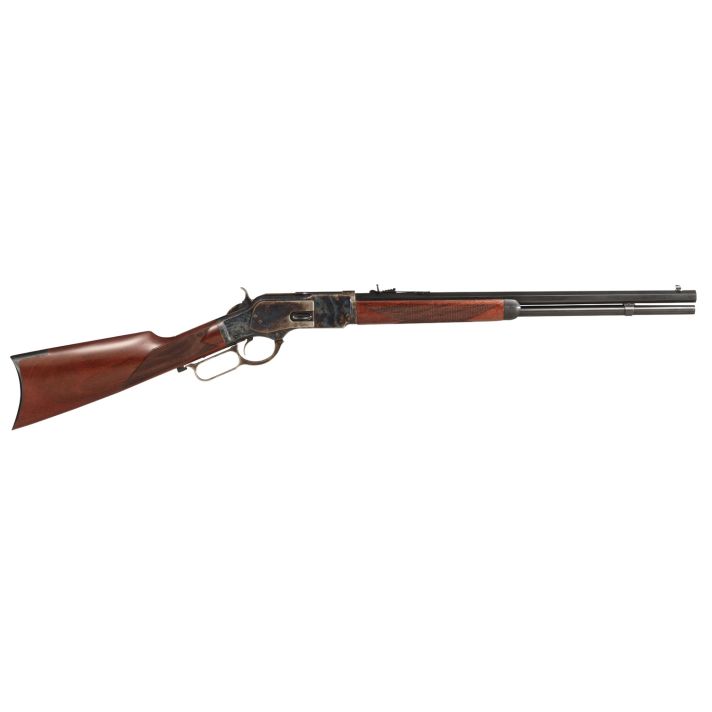 Taylors & Company 550220 1873Lever Action 357 Mag Caliber with 10+1 Capacity, 20" Blued Barrel, Color Case Hardened Metal Finish & Checkered Walnut Stock Right Hand (Full Size)