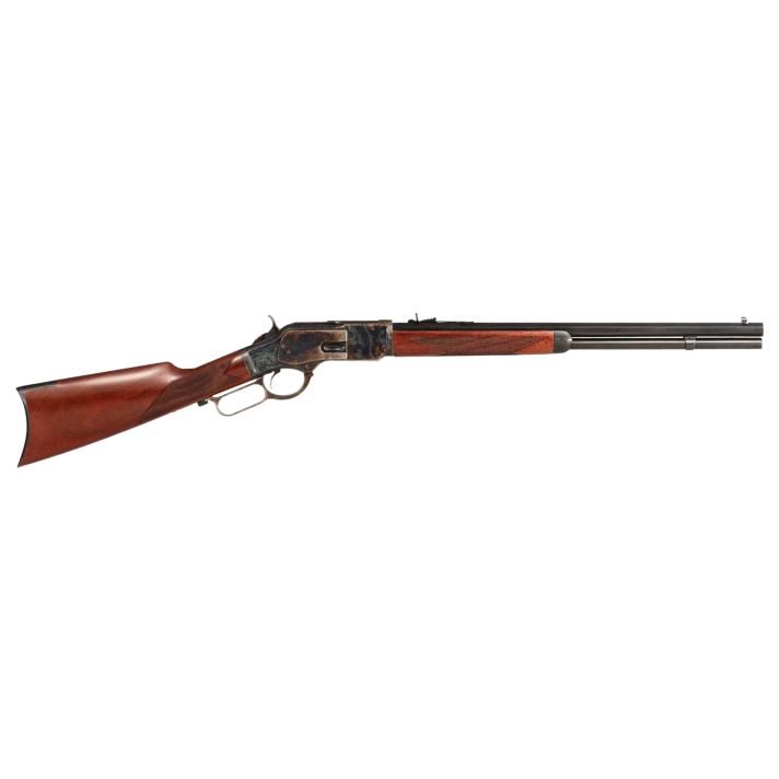 Taylors & Company 550221COM 1873 Comanchero 45 Colt (LC) Caliber with 10+1 Capacity, 20" Blued Barrel, Color Case Hardened Metal Finish & Walnut Stock Right Hand (Full Size)