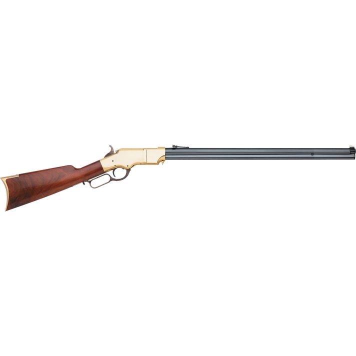 Taylors & Company 550252 186044-40 Win Caliber with 13+1 Capacity, 24.25" Blued Octagon Barrel, Brass Metal Finish & Walnut Stock Right Hand (Full Size)