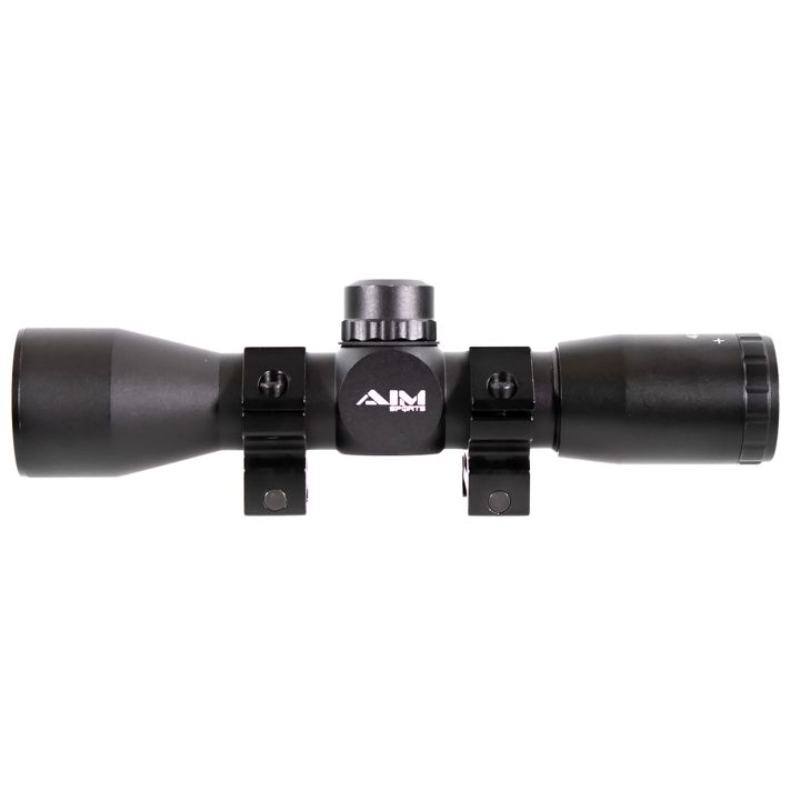 Aim Sports JTM432B Tactical Compact Black Anodized 4x 32mm 1" Tube Mil-Dot Reticle
