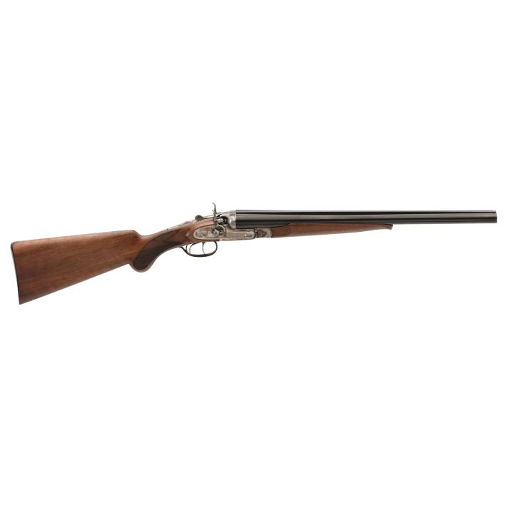 Taylors & Company 210114 Wyatt Earp12 Gauge with 20" Barrel, 2.75" Chamber, 2rd Capacity, Color Case Hardened Metal Finish & Walnut Stock Right Hand (No Stamp)