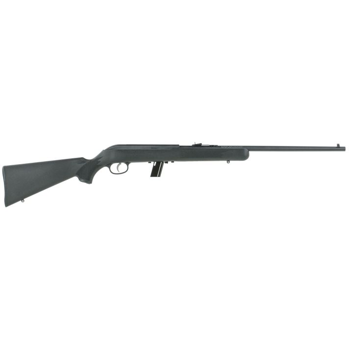 Savage Arms 40060 64 FL Full Size 22 LR 10+1 21" Matte Black Carbon Steel Barrel, Matte Black Grooved Carbon Steel Receiver, Matte Black Fixed Synthetic Stock, Left Hand