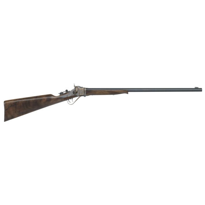 Taylors & Company 220072 Half-Pint Sharps 30-30 Win Caliber with 1rd Capacity, 26" Blued Barrel, Color Case Hardened Metal Finish & Walnut Stock Right Hand (Full Size)