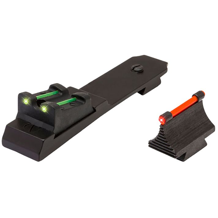 TruGlo TG109 Lever Action Rifle SightsBlack 0.343" Red Front, Green Rear Adjustable for Marlin 336