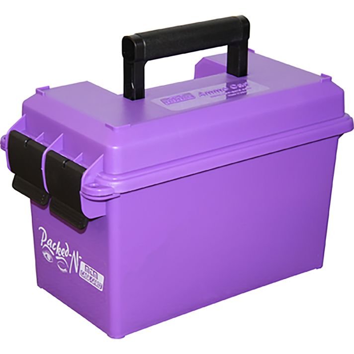 MTM Case-Gard AC50C25 Ammo Can50Cal Rifle Purple Polypropylene