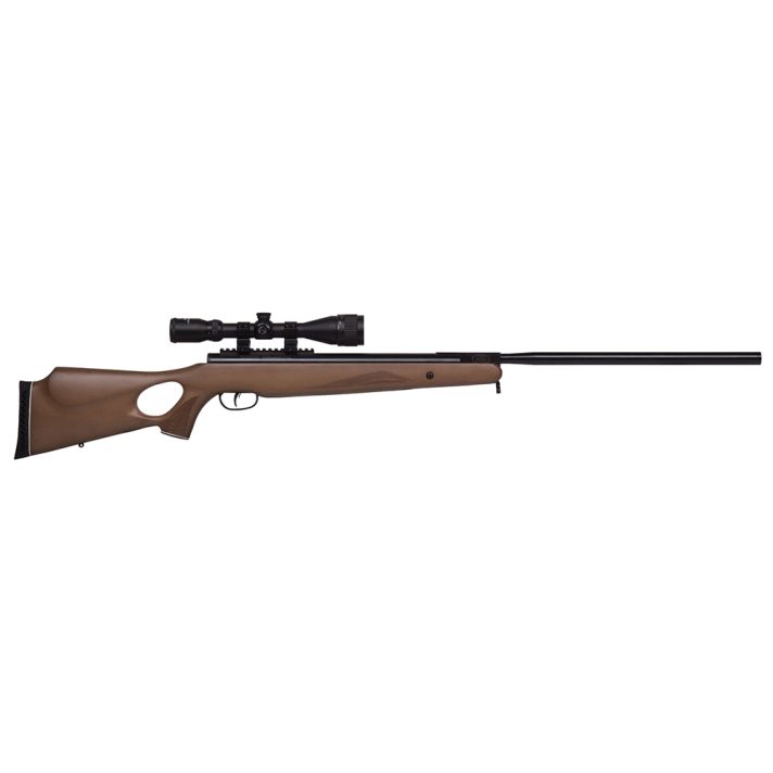 Benjamin BT725WNP Trail XLNitrogen Piston 25 Pellet Black Hardwood Fixed Thumbhole Stock 3-9x40mm AO
