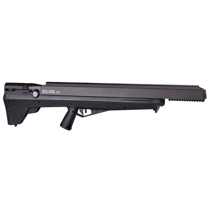 Benjamin BPBD3S BulldogPCP 357 Pellet 4+1 Shot Black Black Receiver Black Fixed Bullpup Stock