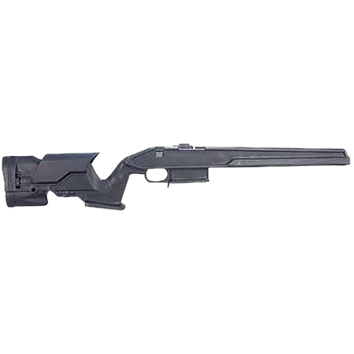 Archangel AA700A Precision StockBlack Synthetic Fixed with Aluminum Bedding & Adjustable Cheek Riser for Remington 700 Short Action