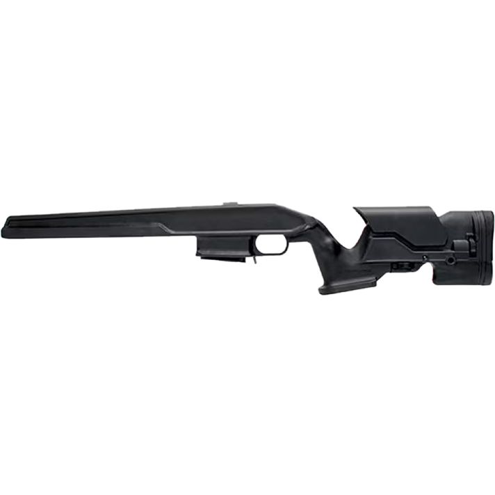 Archangel AA700B Precision StockBlack Synthetic Fixed with Aluminum Bed Block & Adjustable Cheek Riser for Remington 700 Short Action