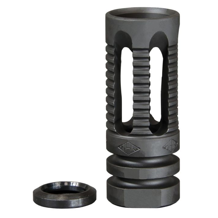 Yankee Hill 285C1 Phantom Flash Hider Black Steel with 1/2"-28 tpi Threads & 2.13" OAL for 5.56x45mm NATO AR-Platform