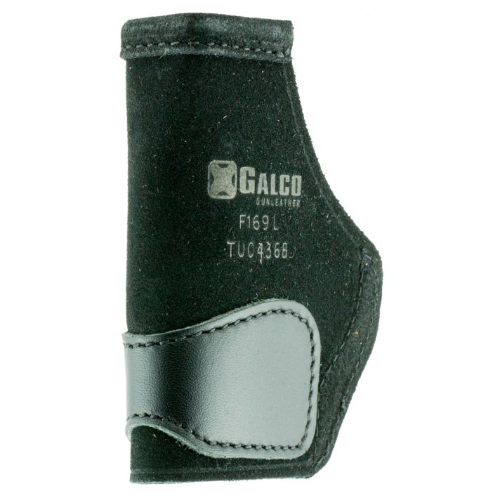 Galco TUC436B Tuck-N-Go 2.0 IWB Black Leather UniClip/Stealth Clip/Ruger LCP/Diamondback DB Ambidextrous