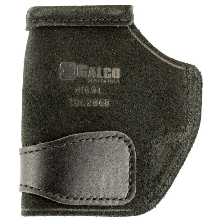 Galco TUC444B Tuck-N-Go 2.0 IWB Black Leather UniClip/Stealth Clip Fits Springfield XD/Mod. 2 Ambidextrous